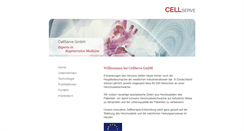 Desktop Screenshot of cellserve.de